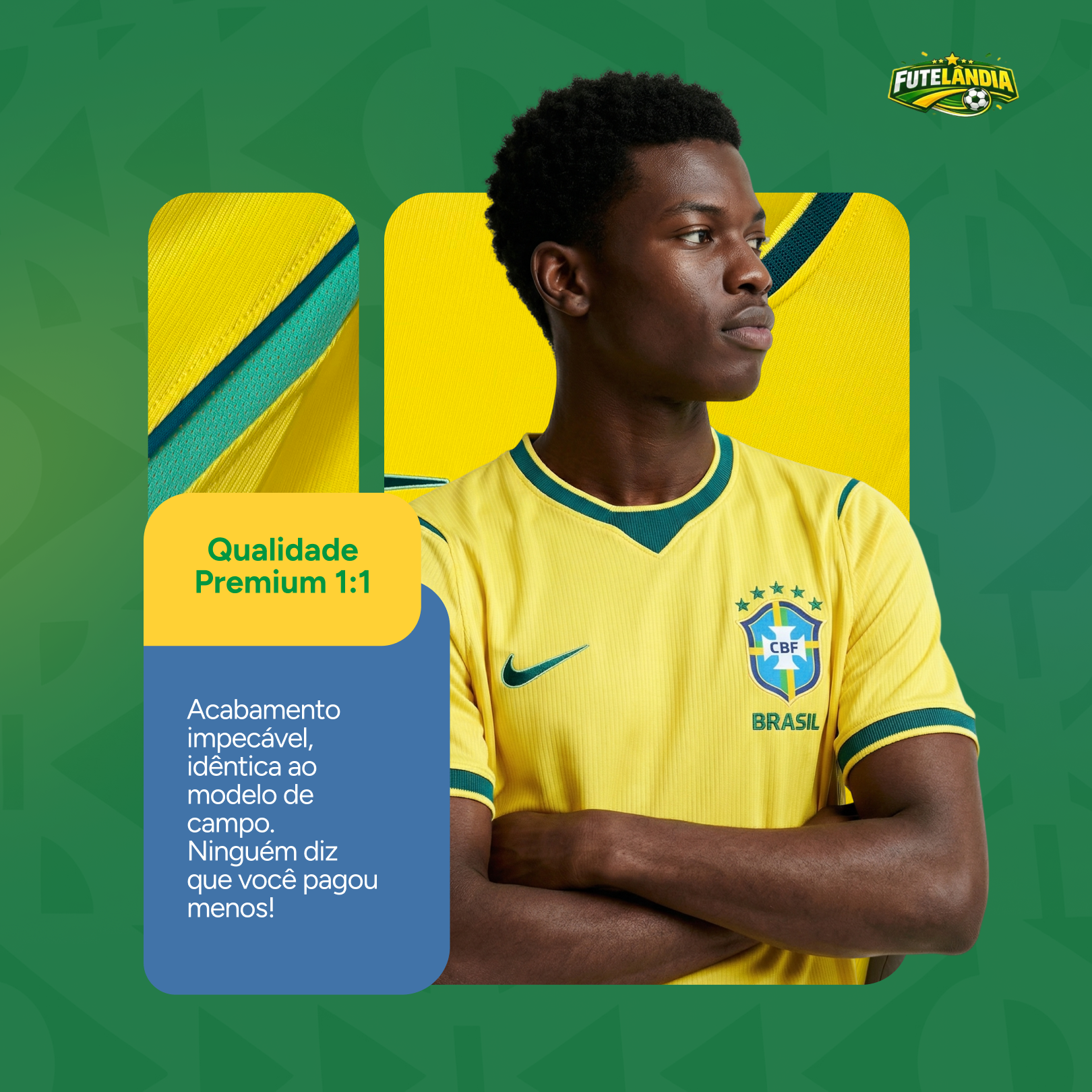 Camisa Seleção Brasileira - Copa 2026 [Promoção Pré-Copa]
