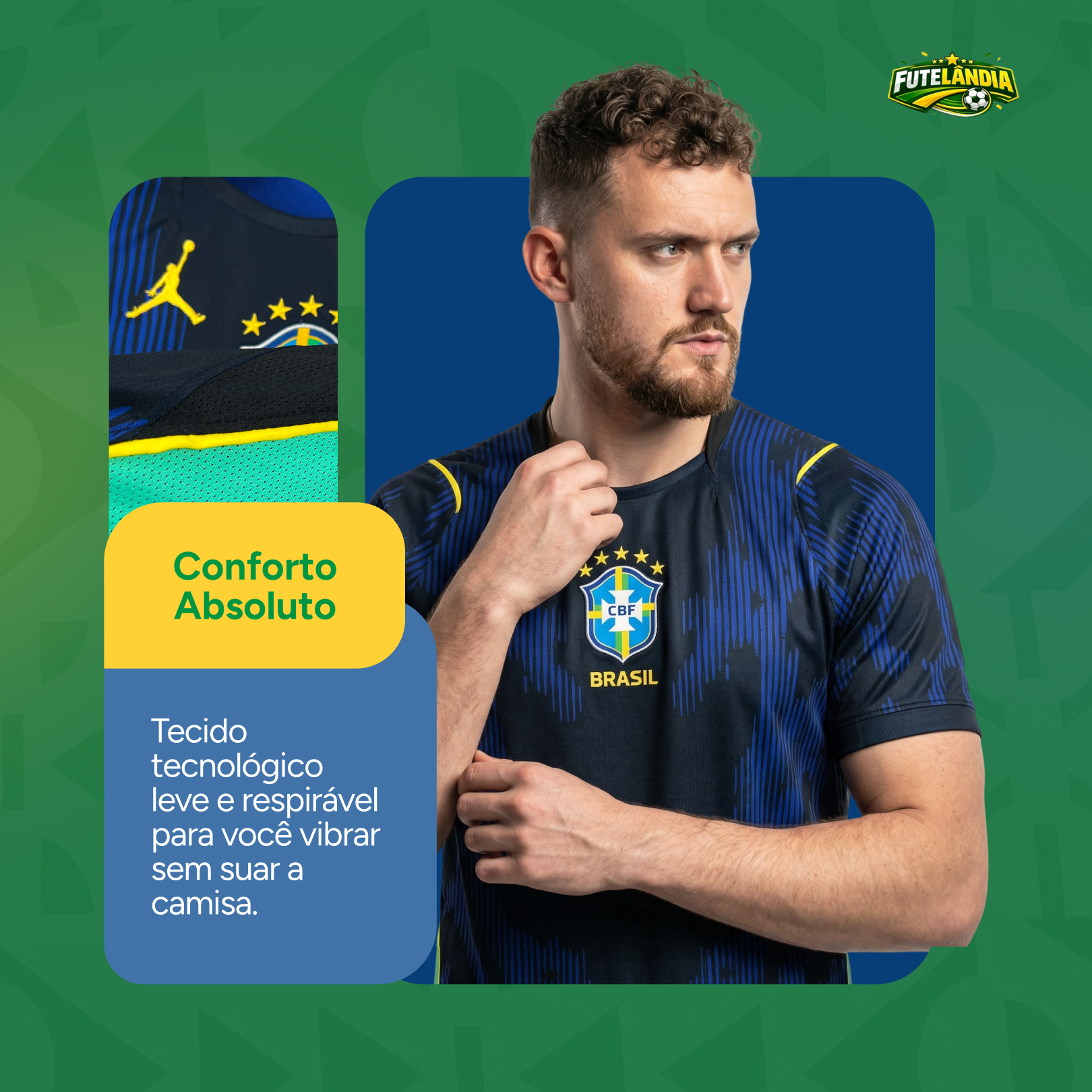 Camisa Seleção Brasileira - Copa 2026 [Promoção Pré-Copa]