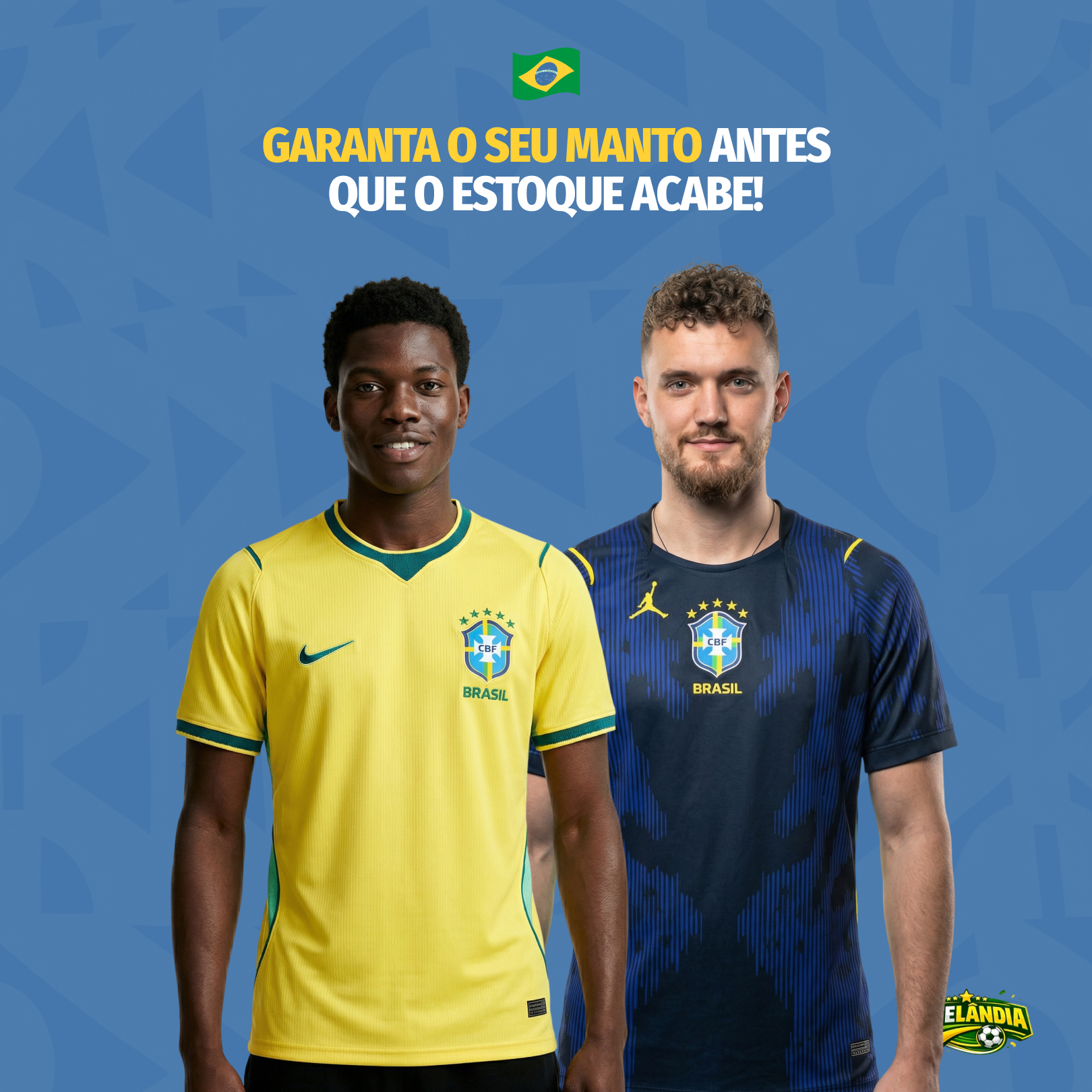 Camisa Seleção Brasileira - Copa 2026 [Promoção Pré-Copa]