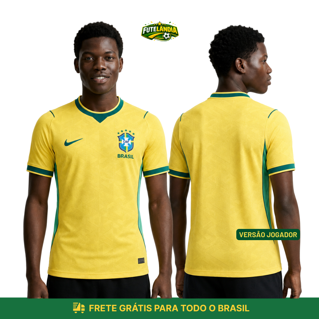 Camisa Seleção Brasileira - Copa 2026 [Promoção Pré-Copa]
