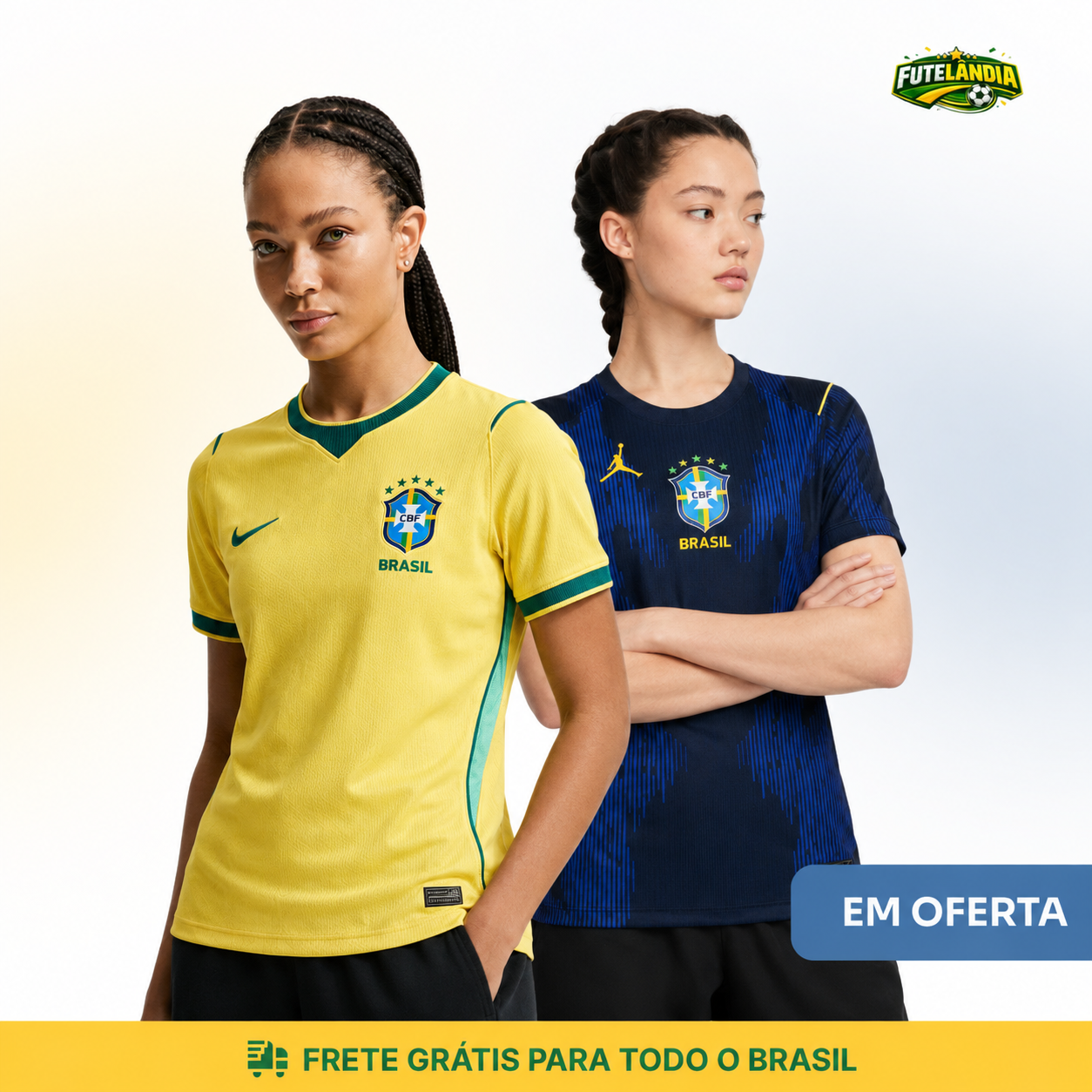 Camiseta Seleção Brasileira - Copa 2026 [Promoção Pré-Copa]